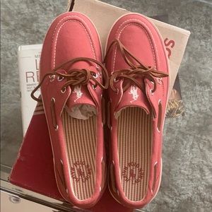 Worn once polo men’s loafers